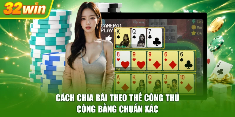 Cách chia bài theo thế công thủ công bằng chuẩn xác