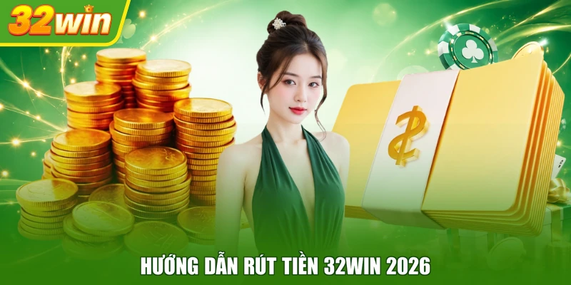 Hướng dẫn rút tiền 32WIN 2026