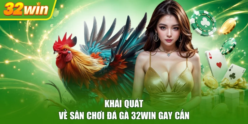 Khái quát về sân chơi đá gà 32WIN gay cấn